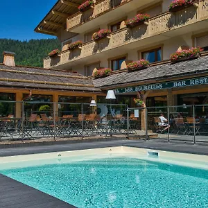 Hotel-chalet Les Ecureuils Restaurant, Piscine, Jardin Garage *** Ле-Гран-Борнан